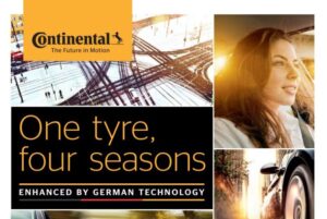 Continental’in dört mevsim lastiği AllSeasonContact ‘örnek niteliğinde’ lastik seçildi