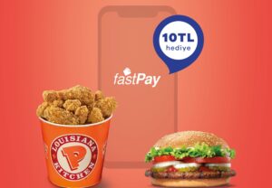 fastPay ile TAB Gıda restoranlarında cepten tek hareketle ödeme dönemi