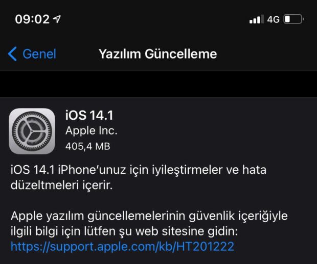 iOS 14.1 Güncellemesi Yayınlandı, Neler Değişti?