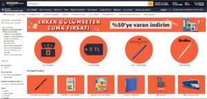 Amazon.com.tr’nin Erken Gülümseten Cuma İndirimleri başladı
