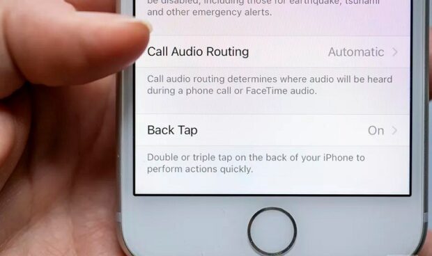 iPhone'daki yeni gizli düğme Back Tap