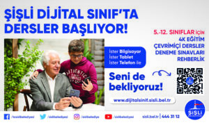 Şişli Dijital Sınıfta, 4K kalitesinde Dersler başlıyor