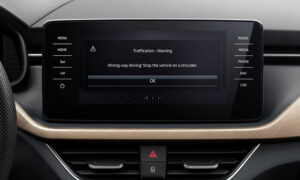 Bosch’un yanlış yönde giden sürücü uyarı sistemi artık ŠKODA’da!