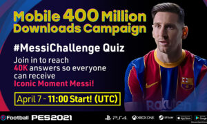 eFootball PES 2021 MOBİL 400 milyon indirmeyi aştı!
