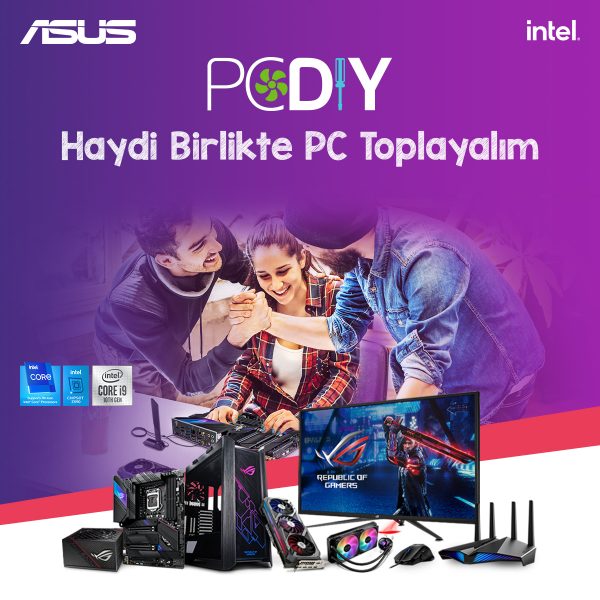 Asus haydi pc toplayalım etkinliği