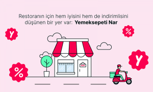 Restoranları indirimle buluşturan yeni hizmet “Yemeksepeti Nar”