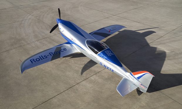 Rolls-Royce ACCEL Electric Flight