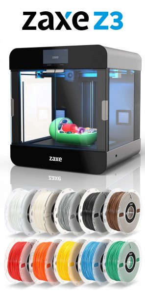Zaxe’den Z3 Serisi 3D Yazıcılar İçin Endüstriyel Filament Dönemi 