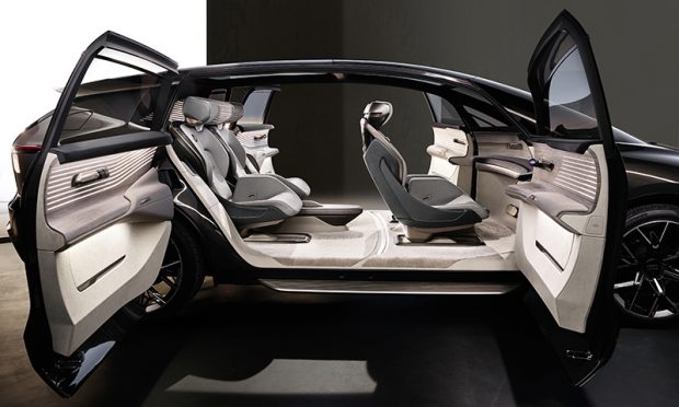 Audi urbansphere konsept interior
