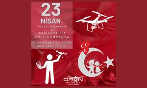 Dronmarket Akademi’den 23 Nisan’a Özel İHA-1 Ticari Pilot Lisansı Eğitimi