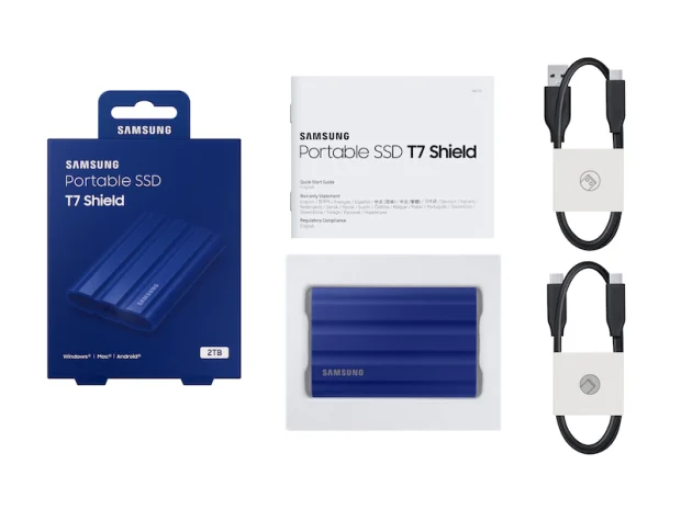 Yeni Taşınabilir Samsung T7 SSD Serisi