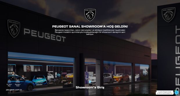 Peugeot Online Showroom Açıldı! Peugeot şimdi bit tık uzakta!