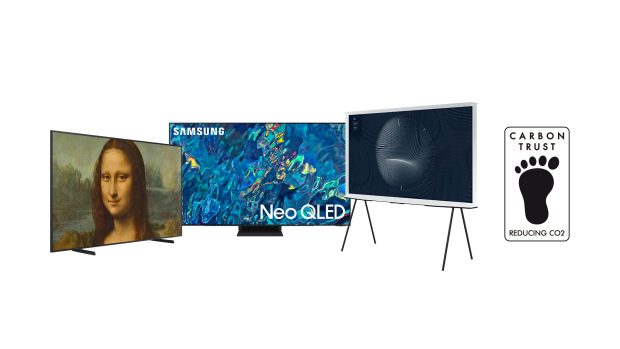 Samsung 2022 model TV’leri ile Düşük Karbon Sertifikası