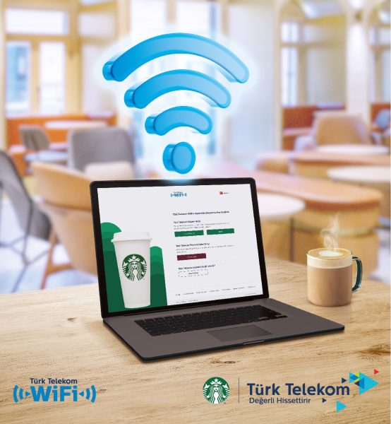 Starbucks mağazalarında Ücretsiz WiFi Hizmeti 
