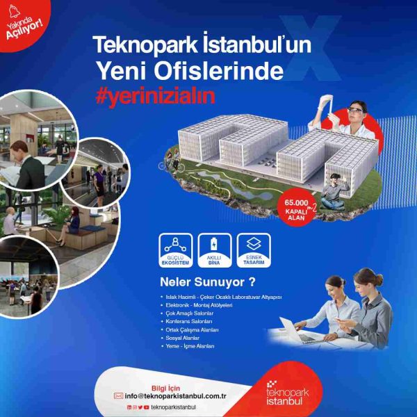 Teknopark İstanbul’un Yeni Ofislerinde #yerinizialın