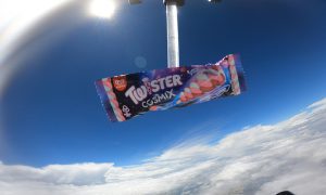 Uzaya giden Algida Twister Cosmix, erimeden Dünya’ya döndü!