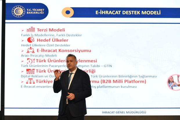 Ticaret Bakanlığı E-İhracat Dairesi Başkanı Hasan Önal,