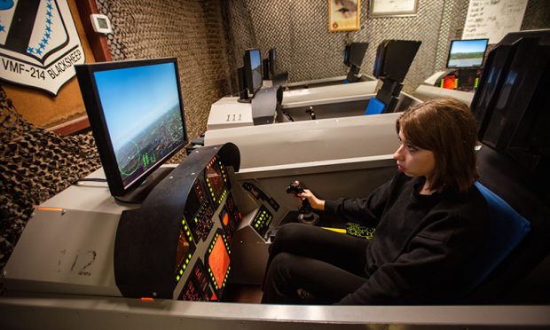 Mission Training for Team Inspiration on Day 4 of Week 1 of the Honeywell Leadership Challenge Academy (HLCA) at the U.S. Space and Rocket Center (USSRC) in Huntsville, Ala. on Wednesday, Oct. 5, 2022.  Elfin Ucar, Turkey