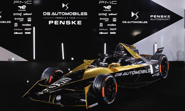 DS E-Tense FE23, portrait during the official launch of the 2023 DS Automobile Penske Formula E Team on December 1st in Satory, France - Photo Germain Hazard / DPPI
