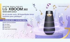 Soruları Cevapla LG XBOOM 360 XO3 Senin Olsun