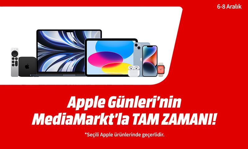 4 ay ücretsiz Apple Music üyeliği MediaMarkt'ta!