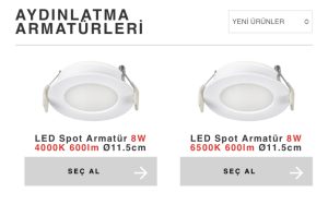 Lamba ve Armatür Arasındaki Fark Nedir?