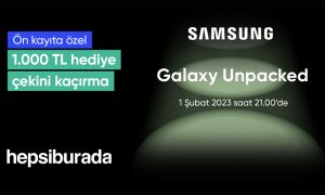 Hepsiburada’dan Samsung Yeni Galaxy Serisine Özel 1.000 TL’lik Kupon Hediye