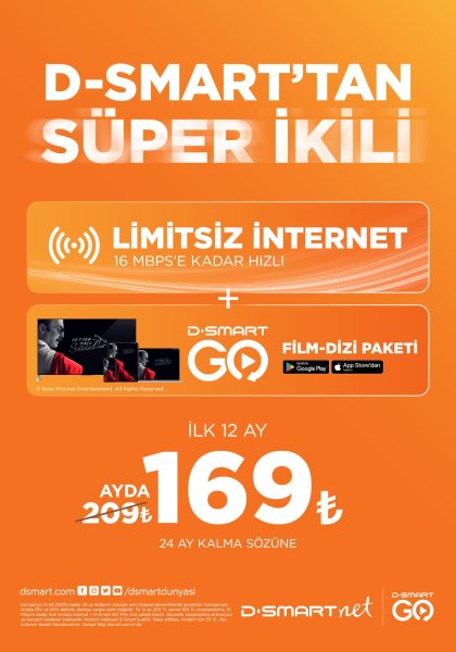  D-Smart GO ikili paket fırsatı