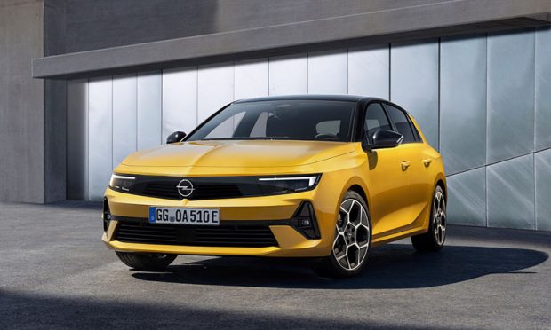 The new 2021 Opel Astra