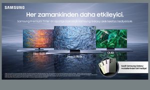 Samsung’dan premium TV alanlara Galaxy akıllı telefon hediye!
