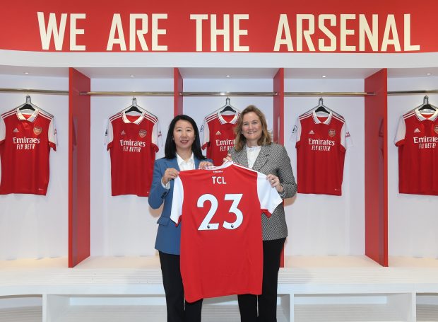 LONDON, ENGLAND - APRIL 04: of Arsenal during the FA Youth Cup Semi Final between Arsenal and Manchester City at Emirates Stadium on April 04, 2023 in London, England. (Photo by Stuart MacFarlane/Arsenal FC via Getty Images)