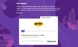Gratis web sitesinde kampanya yüzünden kuyruk oluştu!