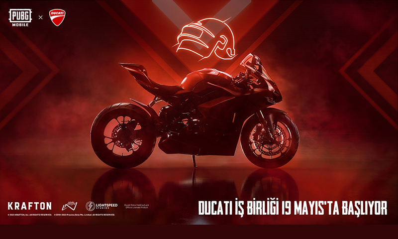 PUBG MOBILE annuncia la collaborazione con il marchio motociclistico italiano Ducati