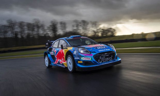 Ford Puma Rally1<br />
2023 Livery Unveil<br />
January 2023<br />
Photo: Drew Gibson