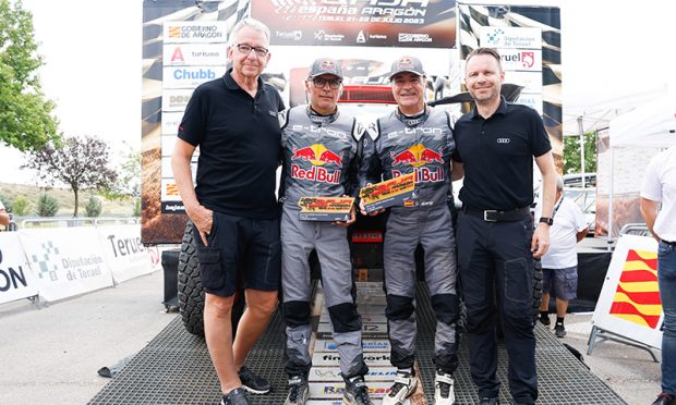 Sven Quandt, Lucas Cruz, Carlos Sainz, Rolf Michl