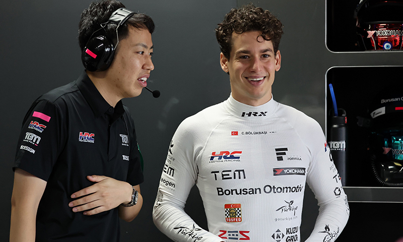 Cem Bölükbaşı prende il via della settima tappa della Super Formula sul circuito di Motegi in Giappone.