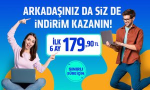 TurkNet’in GigaFiber’li Arkadaşını Getir kampanyası