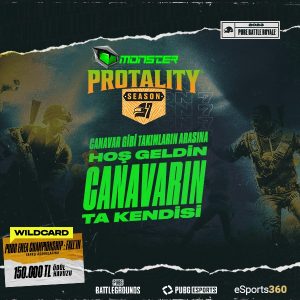 Monster Notebook, PUBG turnuvası PROTALITY Season 7’nin ana sponsorluğunu üstlendi