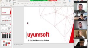 Uyum Akademi Yaz Staj Okulu Başarı Sertifikaları verildi