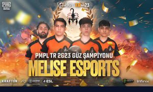 2023 PMPL Türkiye Güz Sezonu şampiyonu Melise Esports
