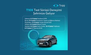 Togg T10X test günleri başladı 