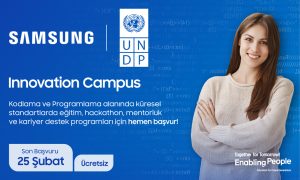Innovation Campus Programı’nın depremden etkilenen gençler ve kadınlar için özel kontenjan açtığı Kodlama ve Programlama Eğitimi için başvurular başladı!
