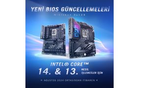 ASUS, Intel anakart serisi için yeni BIOS güncellemelerini duyurdu