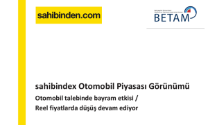 İkinci el otomobilde talep artışa geçmiş olsa da fiyatlar düşüşte