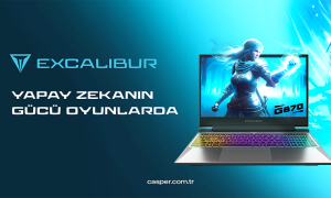 NVIDIA RTX 4070 İLE DESTEKLENEN EXCALIBUR G870 YAPAY ZEKANIN GÜCÜNÜ OYUNLARA TAŞIYOR