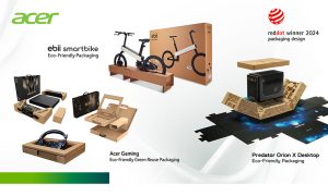 Acer’ın Çevre Dostu Paketleme Çözümlerine 2024 Red Dot Ödülleri