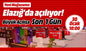 MediaMarkt’ın yeni mağazası Elazığ’da açılıyor