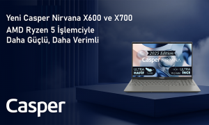 AMD Ryzen 5 İşlemciyle Güçlendirilen Casper Nirvana X600 ve X700
