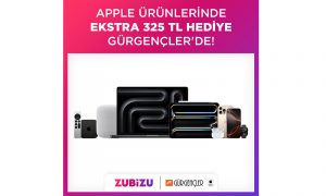 ZUBİZU üyelerine Gürgençler’de Apple alışverişine özel hediye
