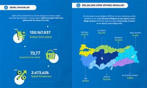 E-ticaret Raporu: 2024 Yılında Tüketici 130 Milyon Adet Ürün Satın Aldı